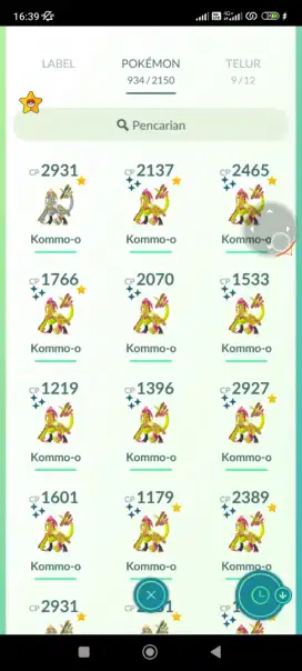 Akun pokemon go LV 43