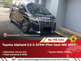 [ PAJAK PANJANG ] Toyota Alphard 2.5 G ATPM TSS Pilot Seat 2020 2021