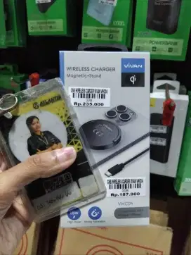 WIRELESS CHARGER VIVAN VWC04 ATLANTIS DAHSYAT