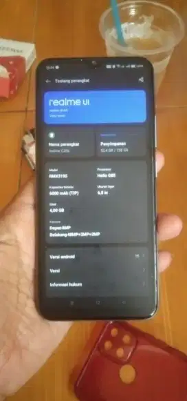 REALME C25S 4/128 HP DAN DUS MULUS