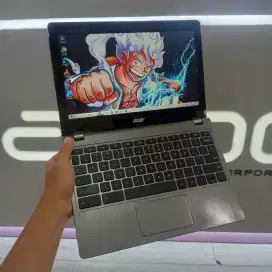LAPTOP ACER CHROMEBOOK INTEL CELERON RAM 4GB SSD 128GB SIAP PAKAI