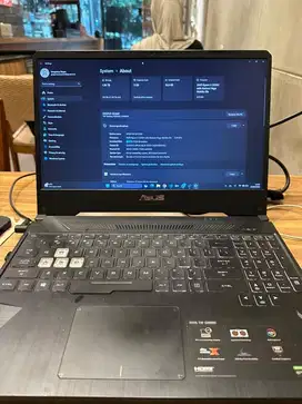 Asus TUF Gaming FX505DD (sudah upgrade RAM 8GB)