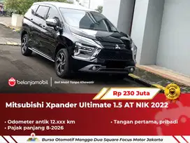 [ LOW KM 12RB ] Mitsubishi Xpander Ultimate 1.5 AT Hitam 2022 2023