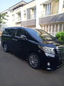 Jual CASH Alphard G 2016 ATPM pribadi sendiri Terawat Hitam ORIGINAL