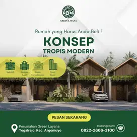 Happy Fresh Homey : Rumah Konsep Modern Tropis di Kota Salatiga