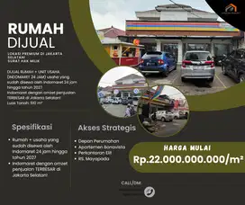 DIJUAL RUMAH + UNIT USAHA (INDOMARET 24 JAM)