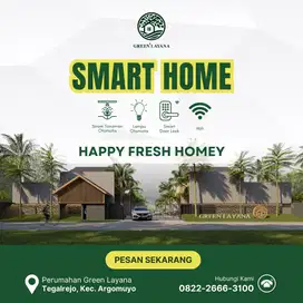 Happy Fresh Homey : Rumah Salatiga dengan Sistem Smart Home di Tengah