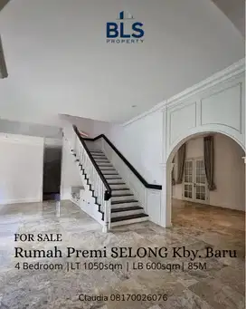 FOR SALE Rumah Area Premi SELONG Kebayoran Baru