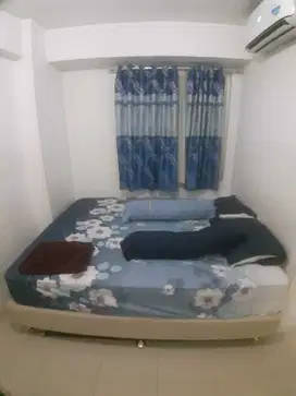 Jual type 2 bedroom furnished tower geranium view city