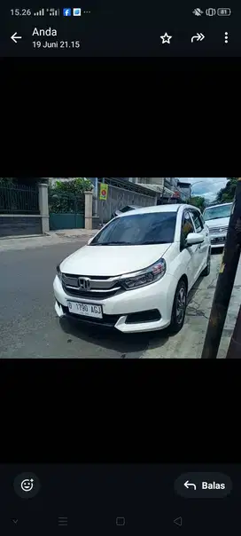 Jual Honda Mobilio THN 2017