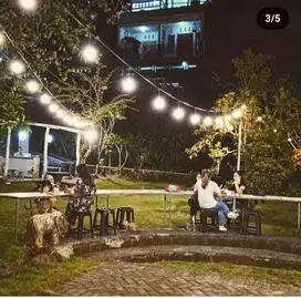 TANAH DALAM RADIUS UII, LUAS 1600 m2, BESERTA CAFE & RUMAH