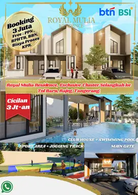 Di Royal Mulia Residence 2,5 jt all in sampai Terima Konci