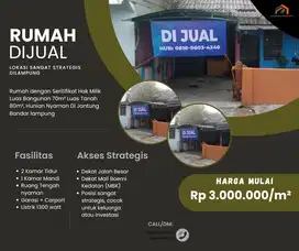 DiJual Rumah Letak Menarik Di Bandar Lampung