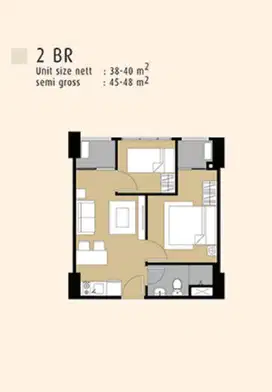 DIJUAL DAN DISEWAKAN Termurah MTOWN RESIDENCES DAKOTA CUMA 750 JUTAAN