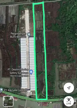 Tanah SIap Bangun Daerah Industri Raya Bung Tomo Romokalisari