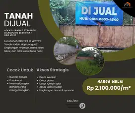 Dijual Tanah letak Strategis Bandar Lampung