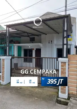Dijual Rumah Murah Jalan Menteng VII Gang Cempaka Siap Huni