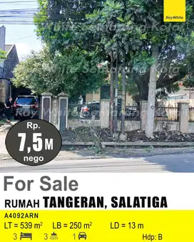 DIJUAL RUMAH DI TANGERAN SALATIGA A4092