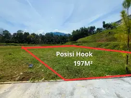 Tanah hal milik di puncak megamendung 197m2 hook