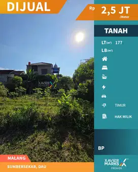 Dijual Tanah Kavling Di Sumbersekar, Kec. Dau Malang (OLX741)