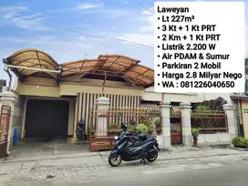 Jual Rumah Siap Huni Area Solo Kota Laweyan, Dekat Purwosari, Gentan