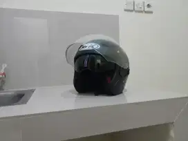 Helm NHK R1 Black Double Visor