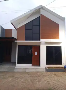 Hunian 1 setengah lantai harga selantai di depok