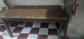 Meja makan kayu jati