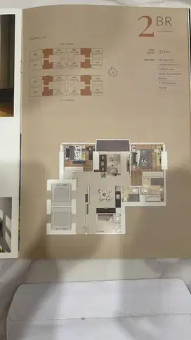 Apartemen One Galaxy 2 Private Lift Semi Furnish