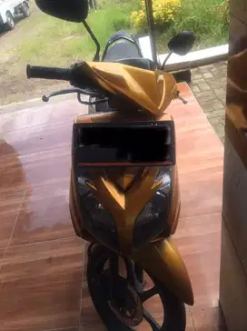 Yamah mio soul kuning gold asli 2010 dan mio soul peach modif