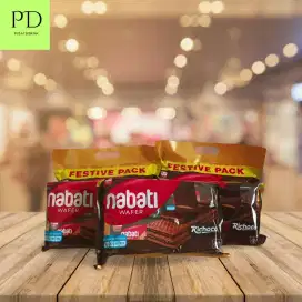 1 Pack Wafer Nabati Rasa cokelat 240 gram