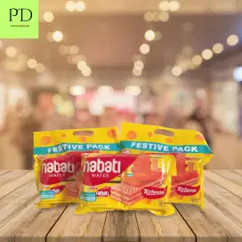 1 Pack Wafer Nabati Rasa Keju 240 gram