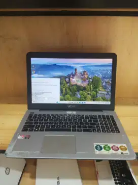 Asus X555B AMD A4-9420 Dual Grafik DDR4-8GB SSD 128GB 15.6 1.5 jam