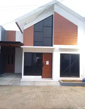 Hunian 1 setengah lantai harga selantai di depok