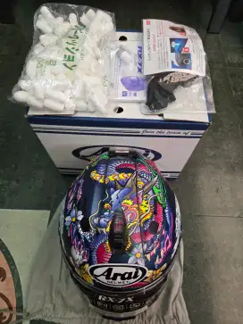 Arai RX7X Oriental blue