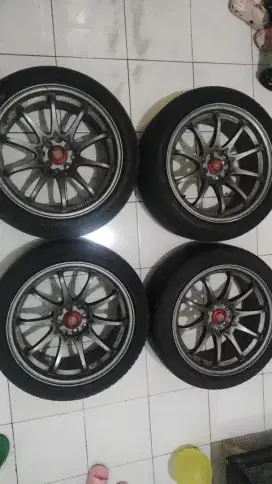 Jual Velg Bekas Merk Rays + Ban