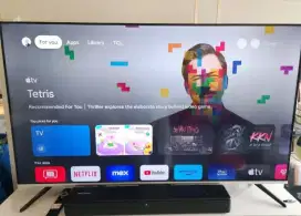 Smart android tv 50 inch byk tcl