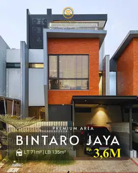 Rumah di Bintaro Sektor 7 Kebayoran Residence, Siap Huni Fully Furnish