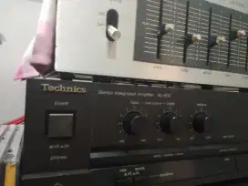 2 unit ( amply technic SU 600 + Eq JVC )
