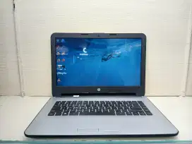 Hp 14-am amd e2 7110 ram 8gb ssd 128gb beljar sekolah
