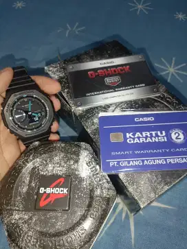 Casio G-Shock Jam Tangan Pria Analog Digital Original GA-2100-1A2DR