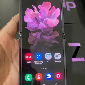 Galaxy Flip 1 ram 8/256gb segel mulus no minus All Operator ex inter