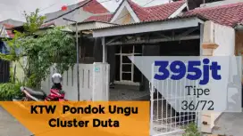 RUMAH LAYAK HUNI DI PONDOK UNGU PERMAI CLUSTER DUTA DEKAT DANAU MARKAS