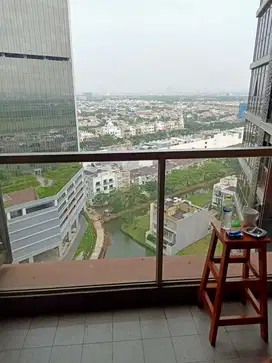 Dijual apartemen gold coast 1 kamar luas 51 free pakr