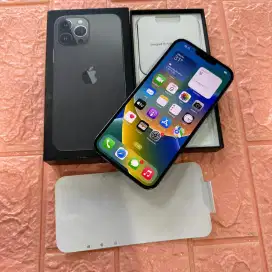 Iphone 13 Pro Max 128GB Bekas iBox Fullset Mulus Sehat