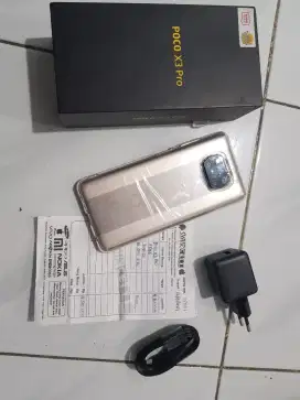 Poco x3 pro 8/256 komplit murah