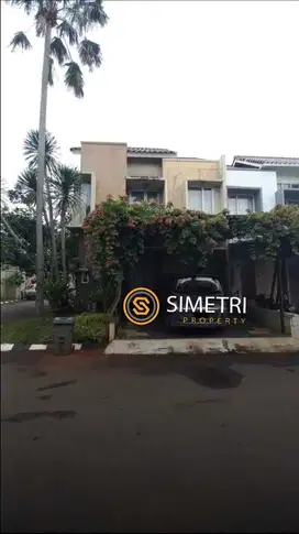 Dijual rumah posisi hoek cluster pinggir jalan