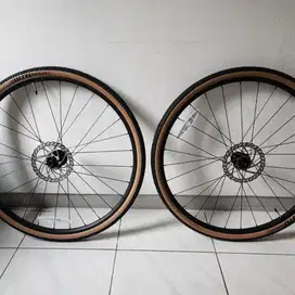 Wheelset gravel 700c gxd 1.0 + ban wtb riddler 700x37 ex cannondale