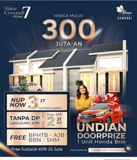 Cicilan 2 Jutaan Dapat Rumah Dengan Fasilitas Lengkap