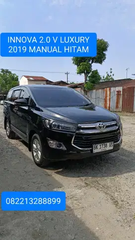 Innova 2.0 V LUXURY 2019 manual hitam